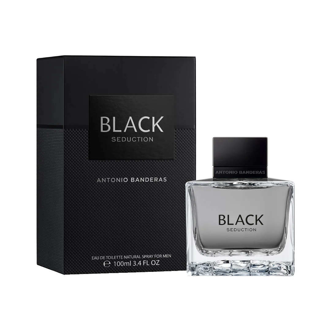 Antonio Banderas Black Seduction Eau De Toilette For Men