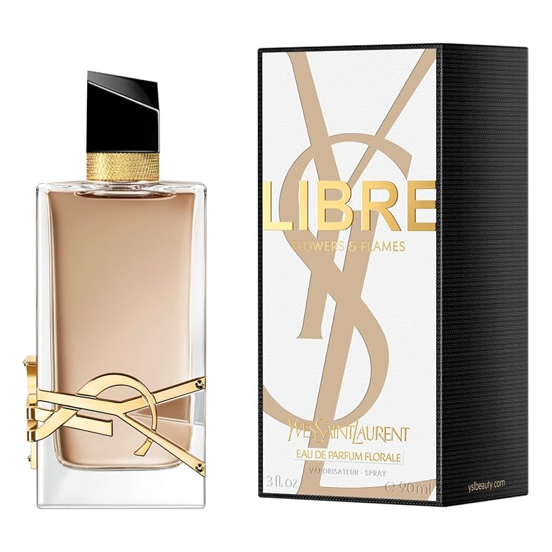 YVES SAINT LAURENT LIBRE FLOWERS & FLAMES FLORALE EAU DE PARFUM FOR WOMEN